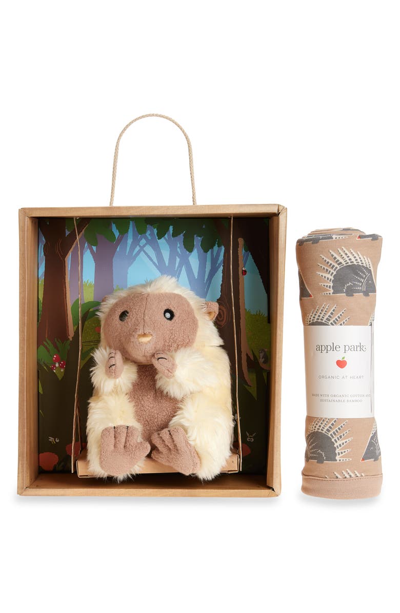 APPLE PARK Blanket & Stuffed Toy Set, Alternate, color, Chill Quill