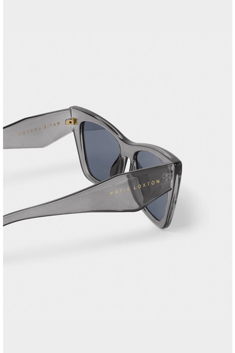 Porto Sunglasses, Alternate, color, Grey Transparent