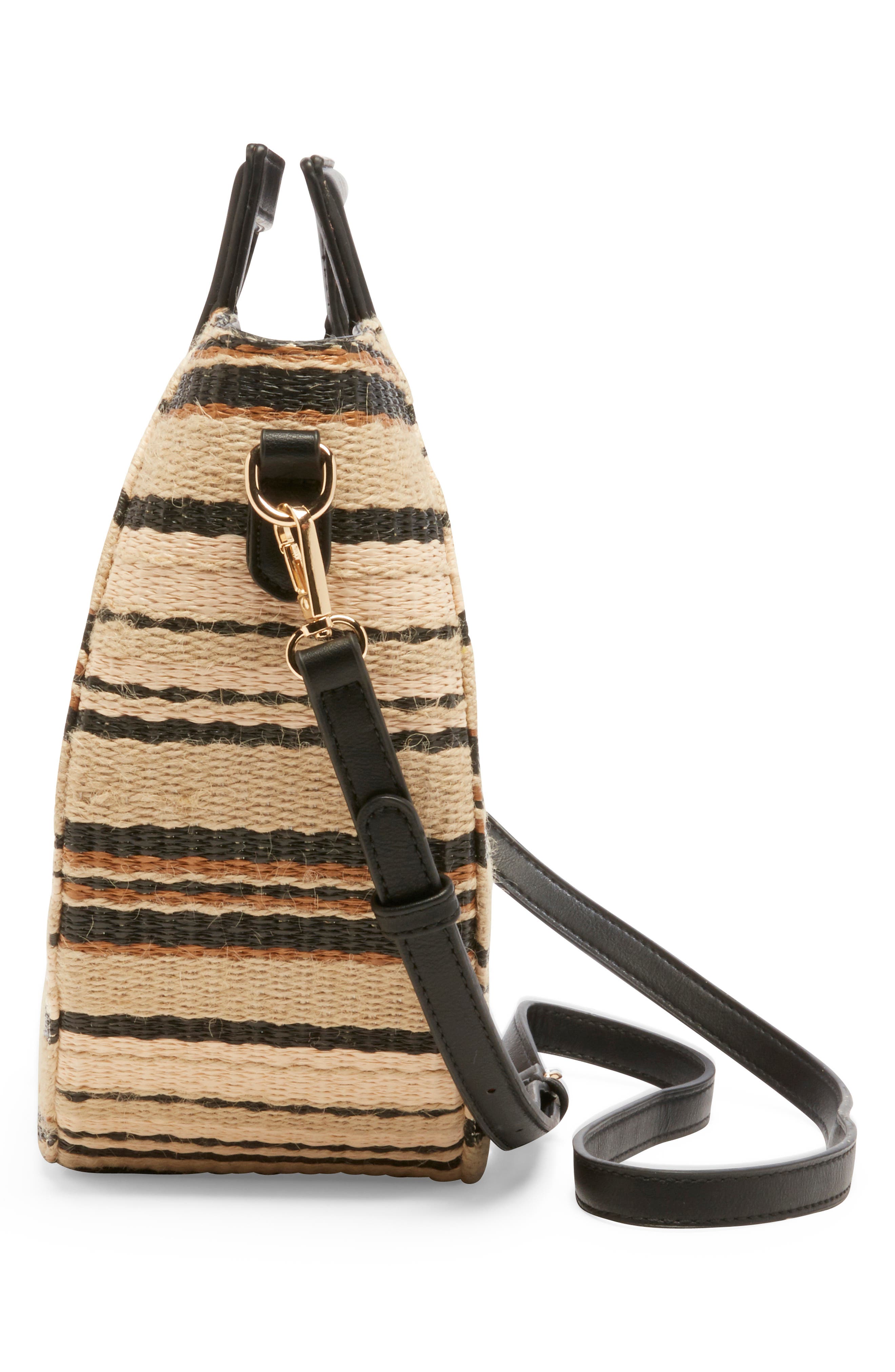 Sole Society Eppie Woven Satchel, Alternate, color, 