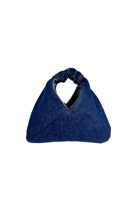 Mini Aizome Denim Gami Bag