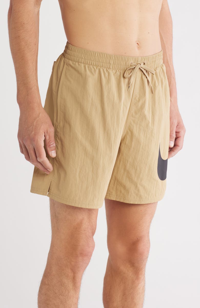 Nike 7-Inch Volley Swim Trunks, Alternate, color, Parachute Beige