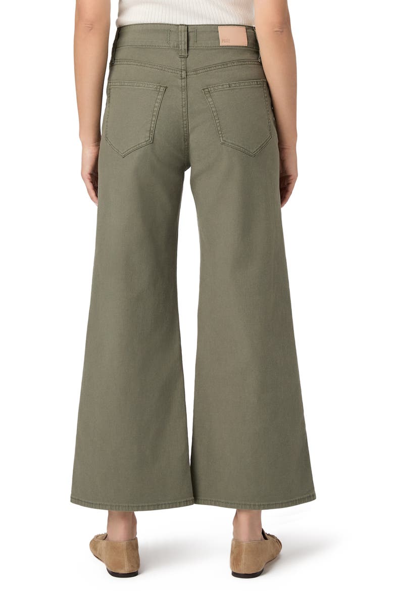 Ari Drawstring Wide Leg Pants, Alternate, color, VINTAGE IVY GREEN