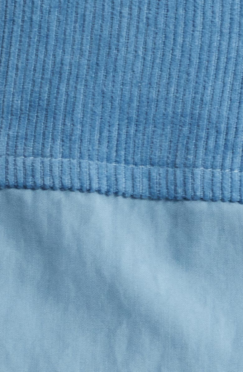 Rip Curl High Tide Mixed Media Cotton Puffer Jacket, Alternate, color, Dusty Blue