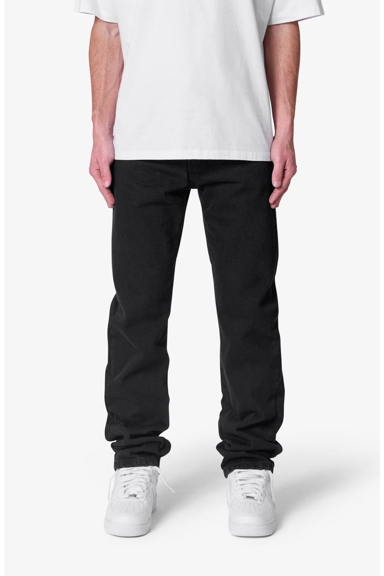 Straight Leg Jeans, Alternate, color, RINSED BLACK