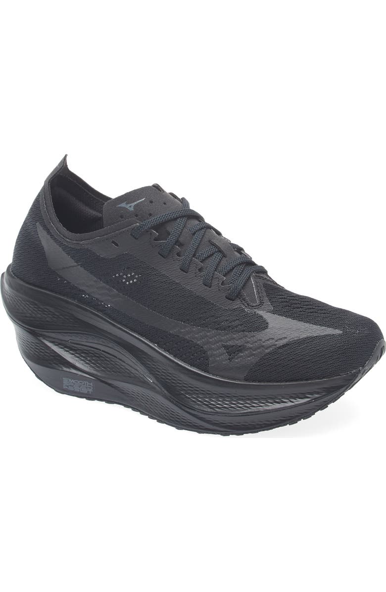 Comme des Garçons x Mizuno Wave Rebellion Pro 3 Sneaker, Main, color, Black