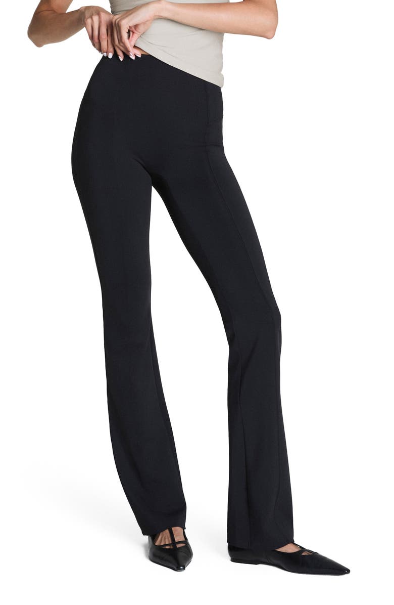 SPANX<sup>®</sup> Micro Flare Leggings, Main, color, Classic Black