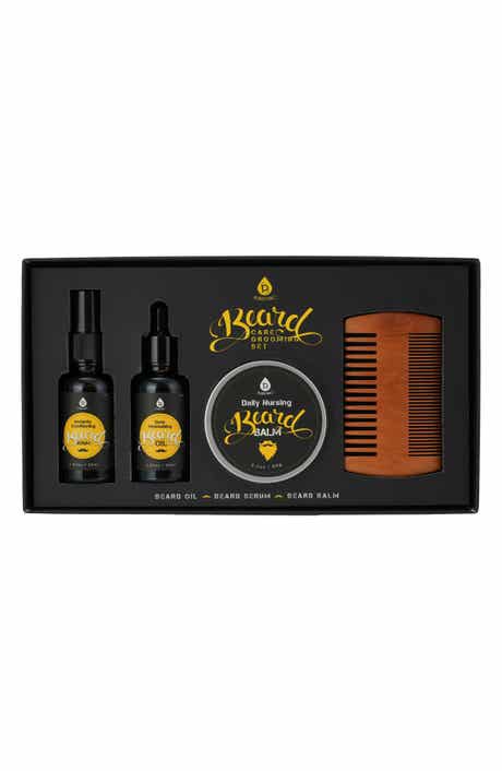 4-Piece Beard Care Grooming Set