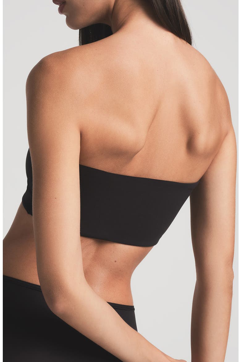 Fits Everybody Bandeau Bra, Alternate, color, ONYX