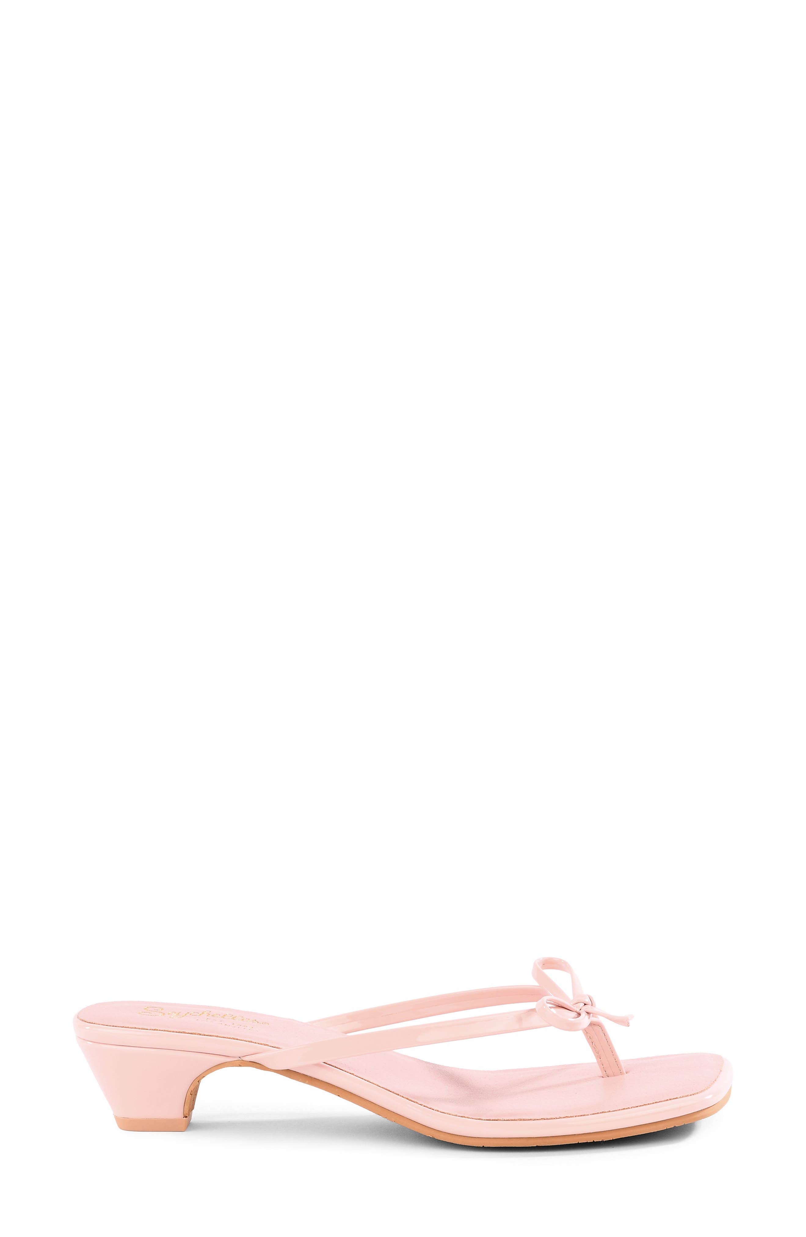 Sunset Beach Kitten Heel Sandal, Alternate, color, BLUSH