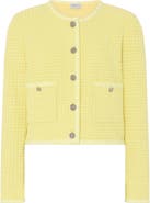 Milly Sade Textured Cardigan