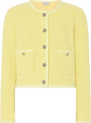 Milly Sade Textured Cardigan