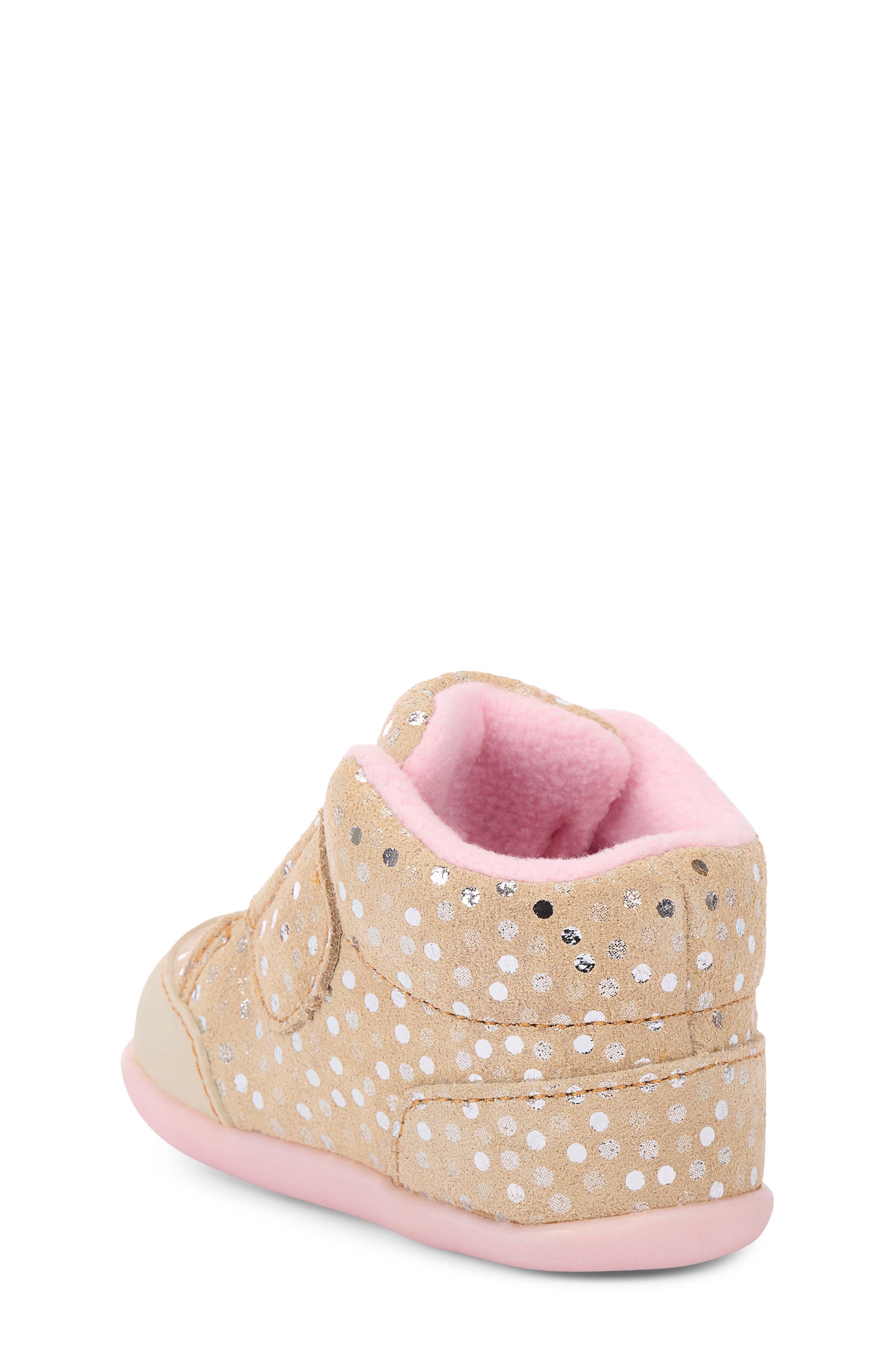 Kids' Casey Mini Leather Bootie, Alternate, color, OATMEAL