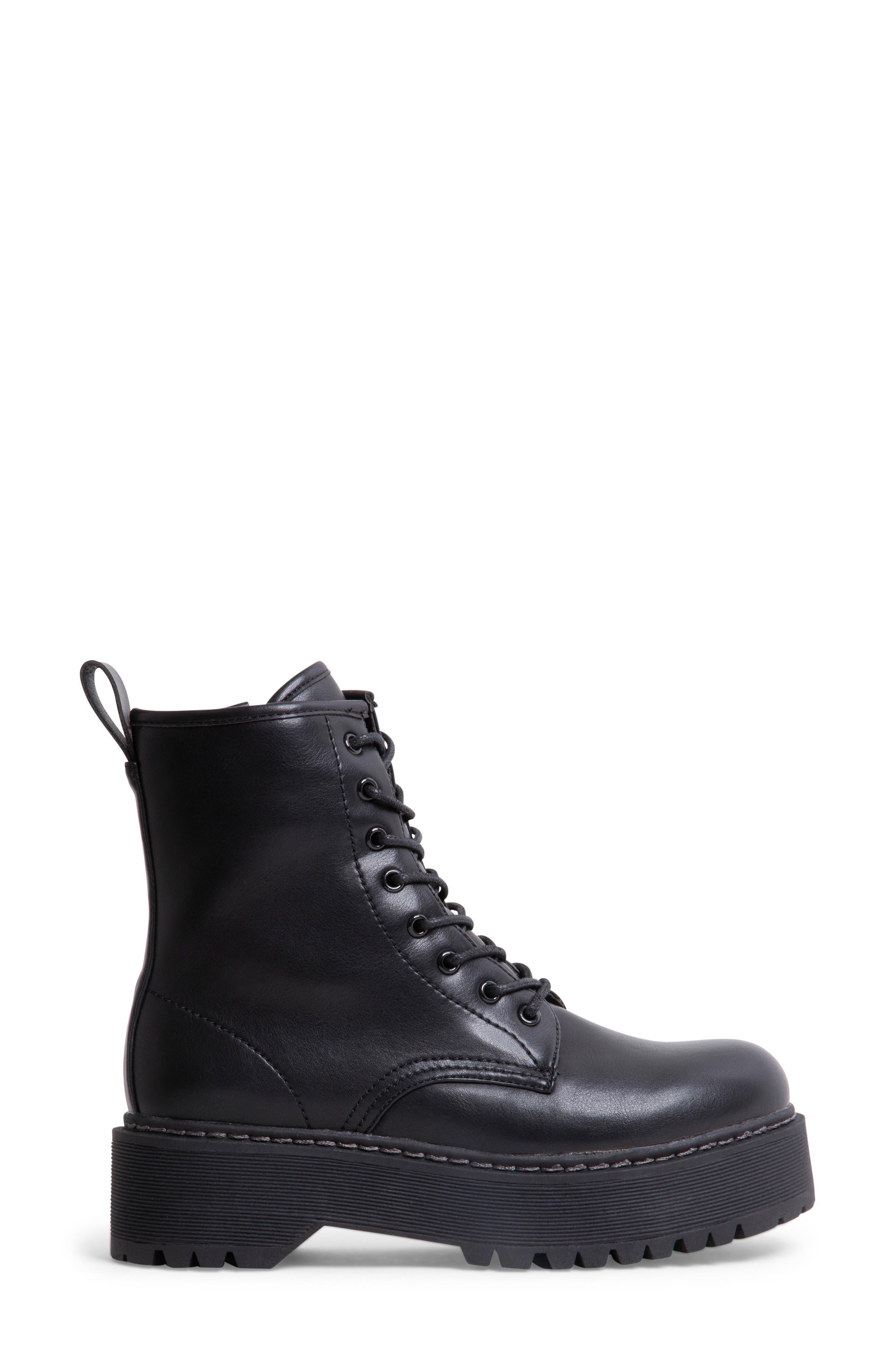 Steve Madden Betty Lace-Up Boot, Alternate, color, 