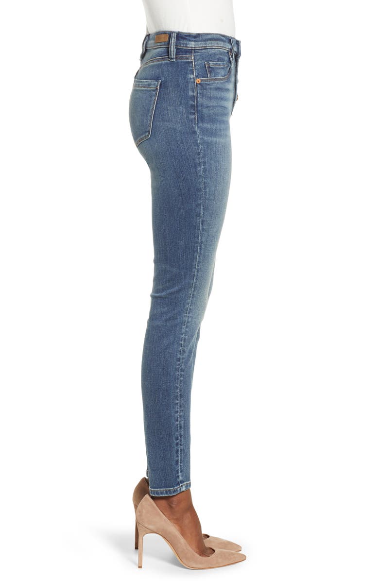 BLANKNYC Button Fly Skinny Jeans, Alternate, color,
