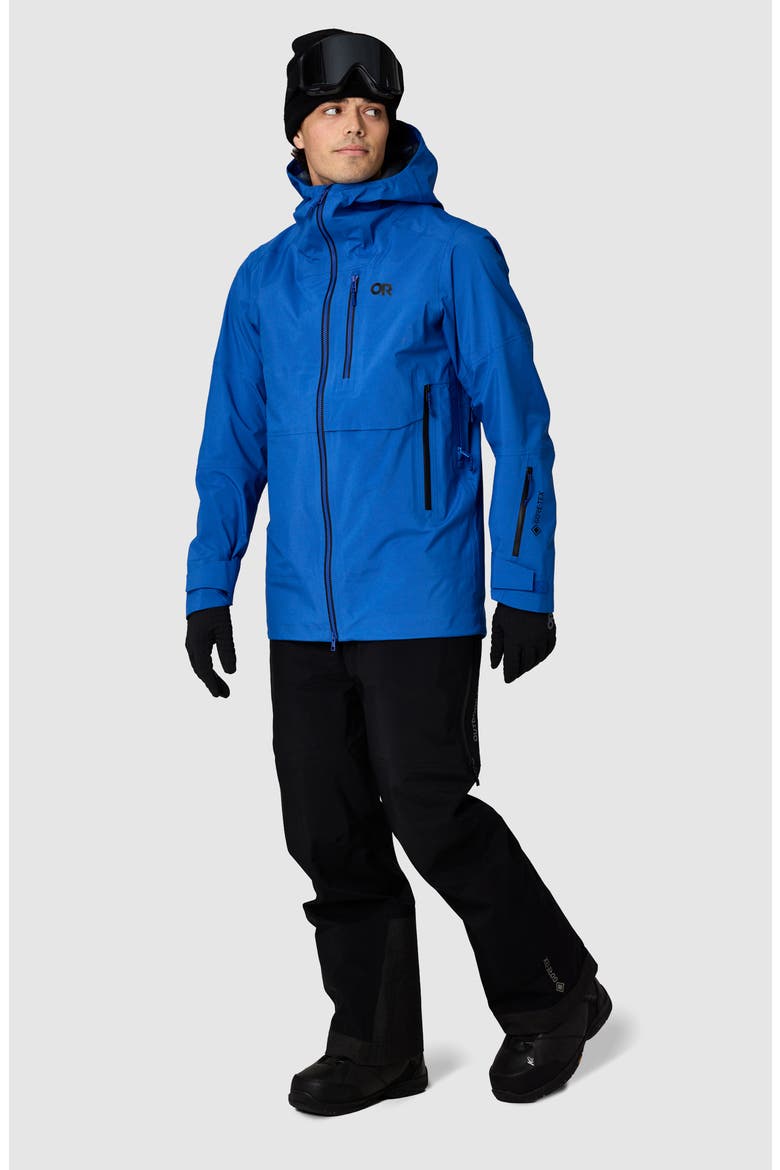 Hemispheres Team Gore-Tex® Waterproof Jacket, Alternate, color, AZURITE