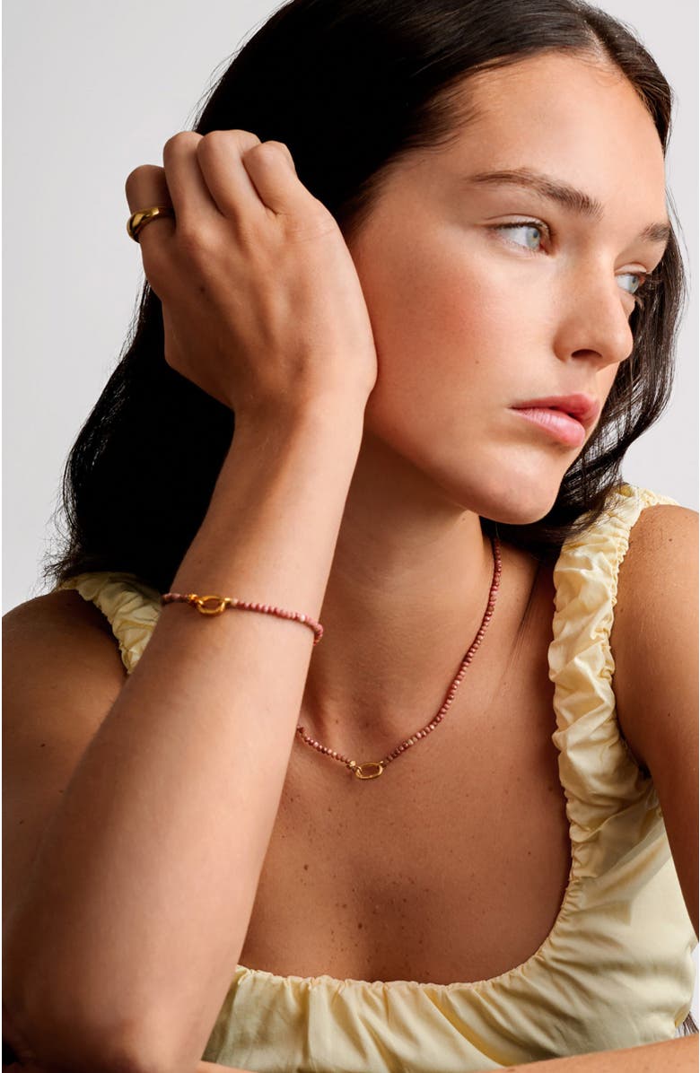 Katie Loxton Rhodochrosite Necklace, Alternate, color, 