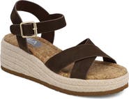 MIA Nikky Ankle Strap Platform Wedge Sandal