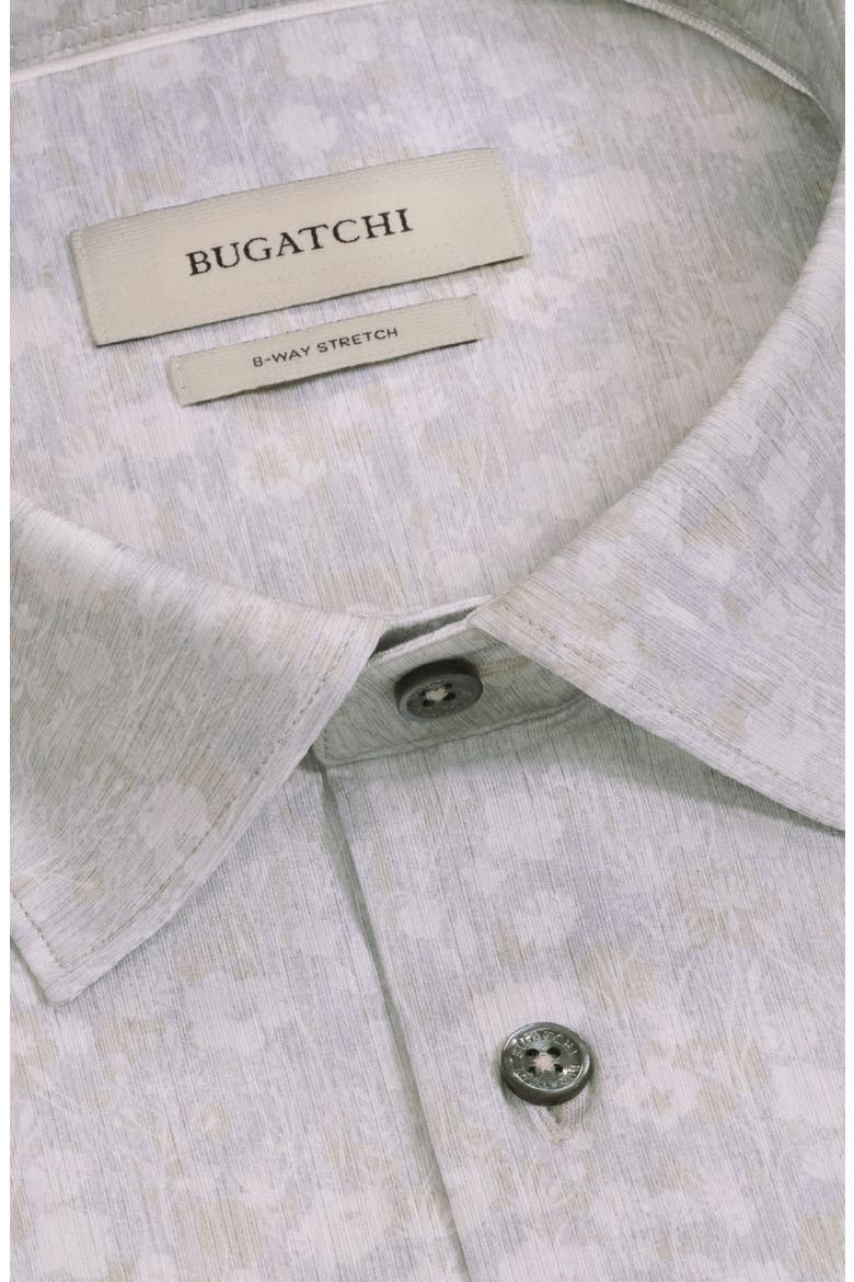 Miles OoohCotton® Print Short Sleeve Button-Up Shirt, Alternate, color, SAND
