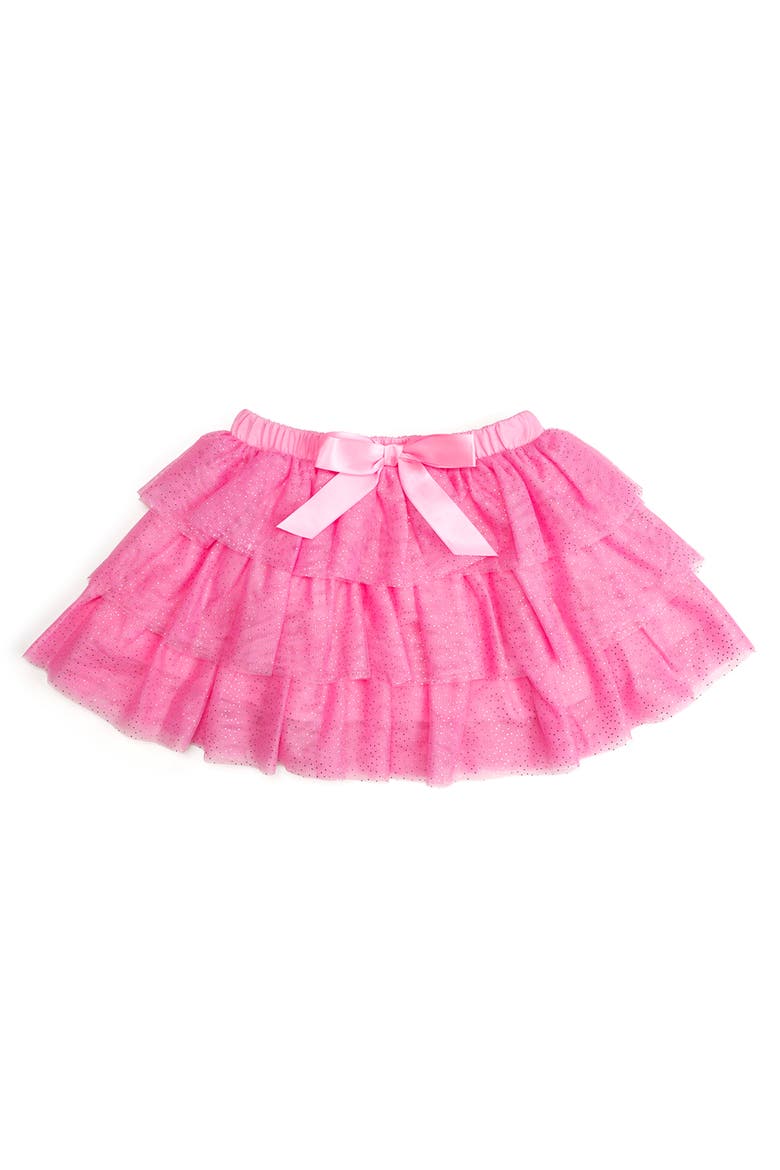 Raspberry Bow Tiered Tutu, Main, color, Raspberry