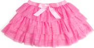 Sweet Wink Raspberry Bow Tiered Tutu