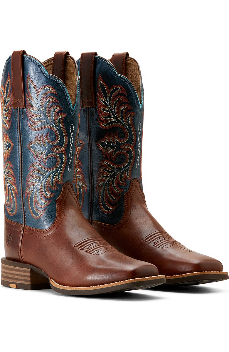 Ariat Gillette Western Boot, Alternate, color, Brown