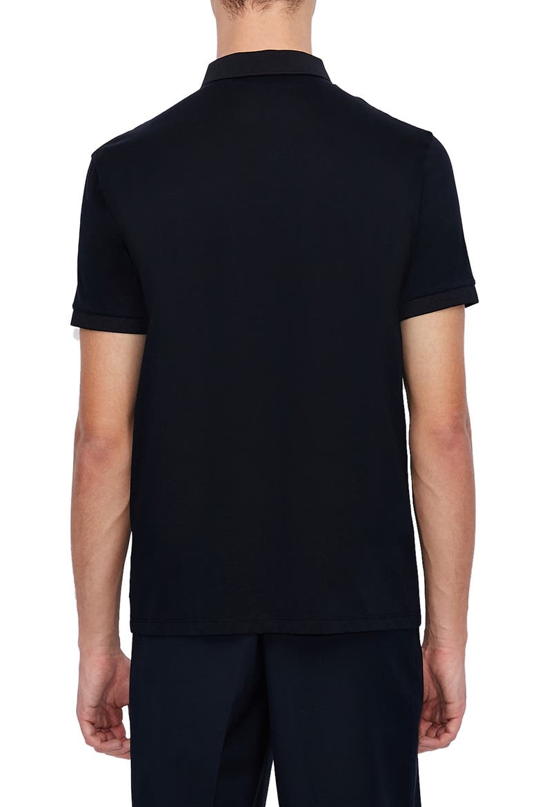 Milano/New York Logo Polo, Alternate, color, NAVY