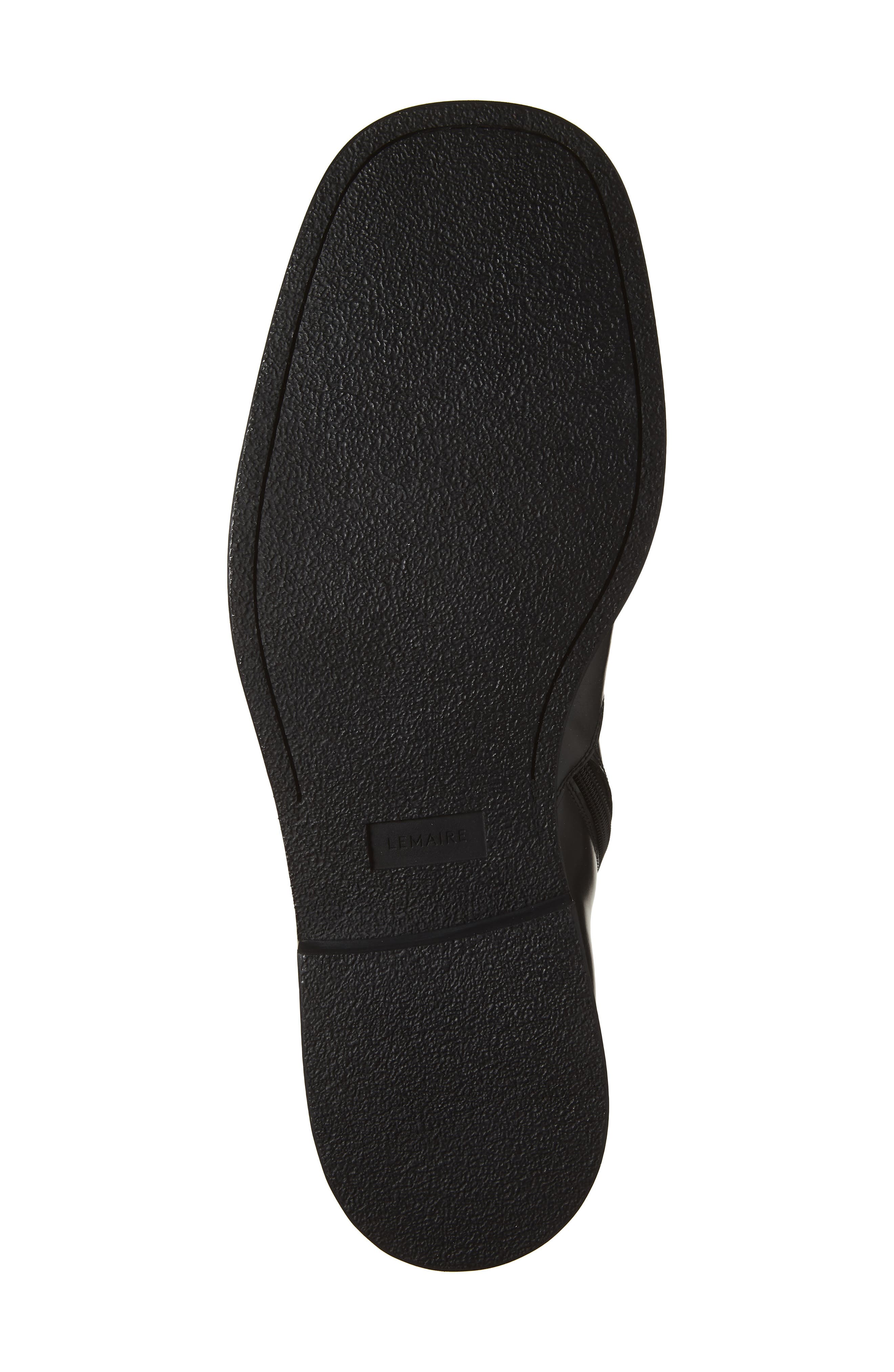 Lemaire Zipped Ankle Boot, Alternate, color, Black