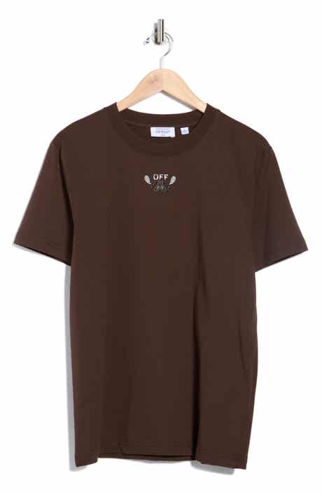 Off-White Slim Fit Logo Bandana Graphic T-Shirt