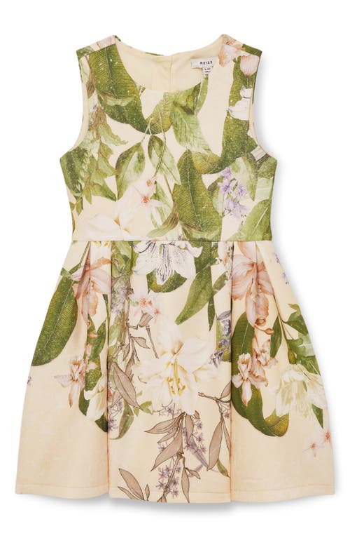 REISS REISS KIDS' TRINNY JR PLEATED PARTY DRESS