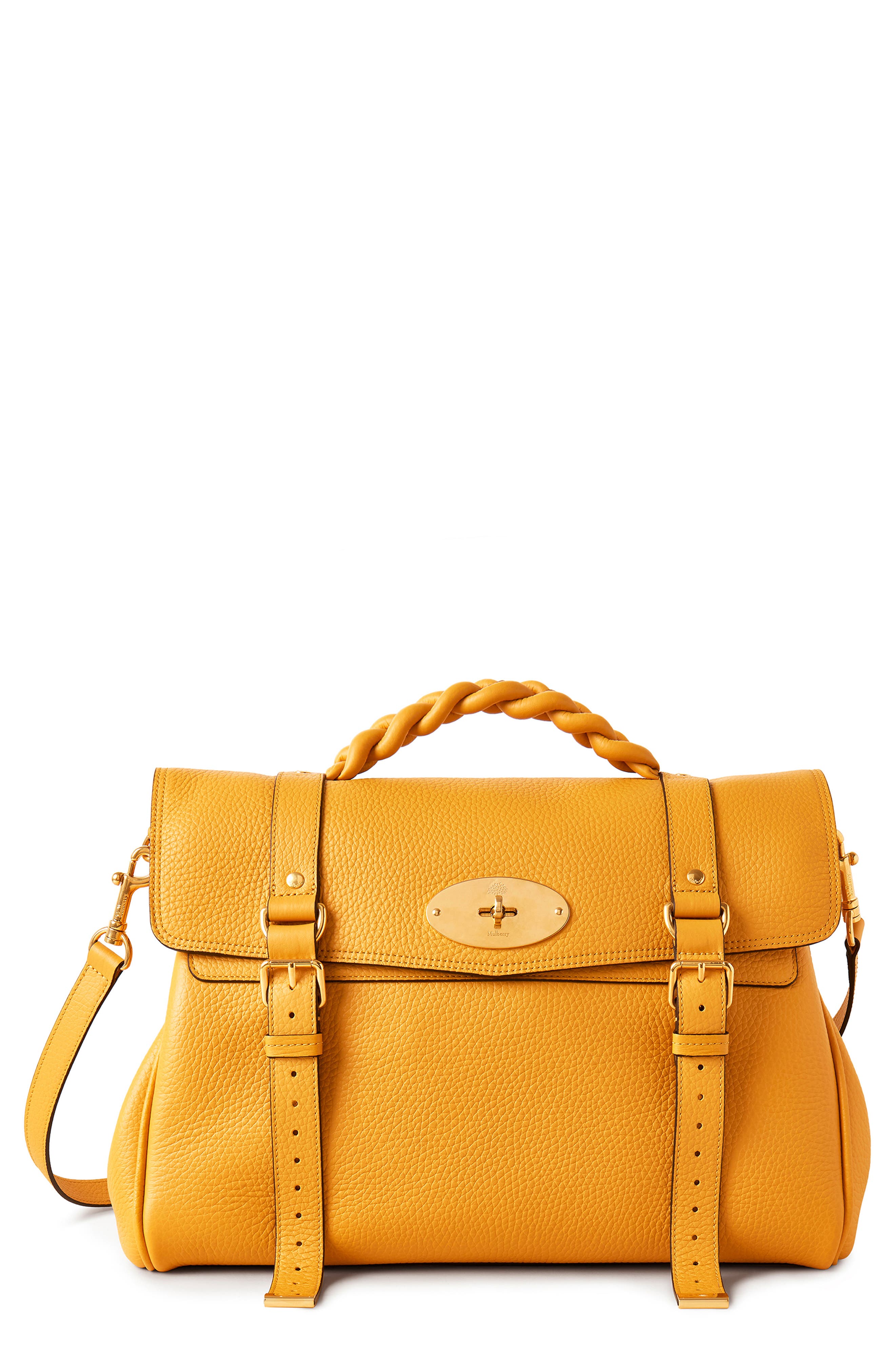 Mulberry Oversized Alexa Tonal Leather Satchel (Women) | Nordstrom