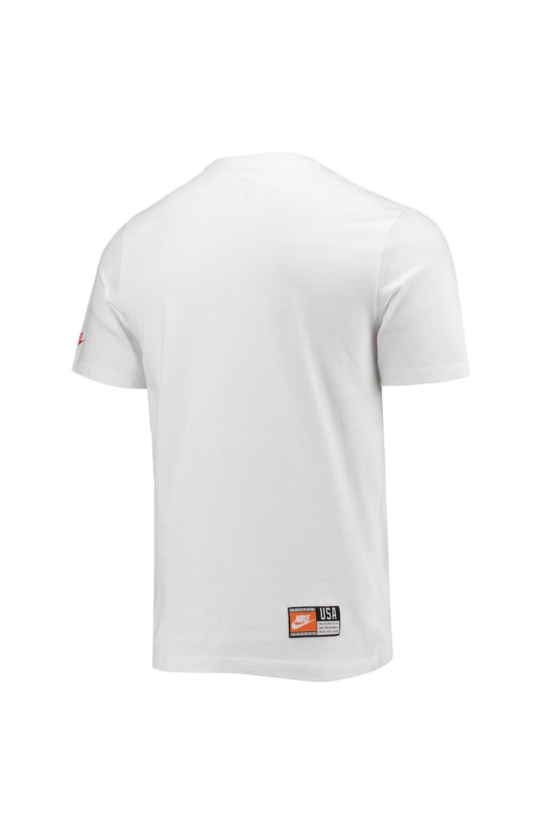Nike Men's Nike White US Soccer Team Voice T-Shirt, Alternate, color, 