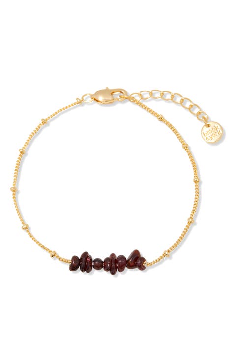 Alex Birthstone Bracelet