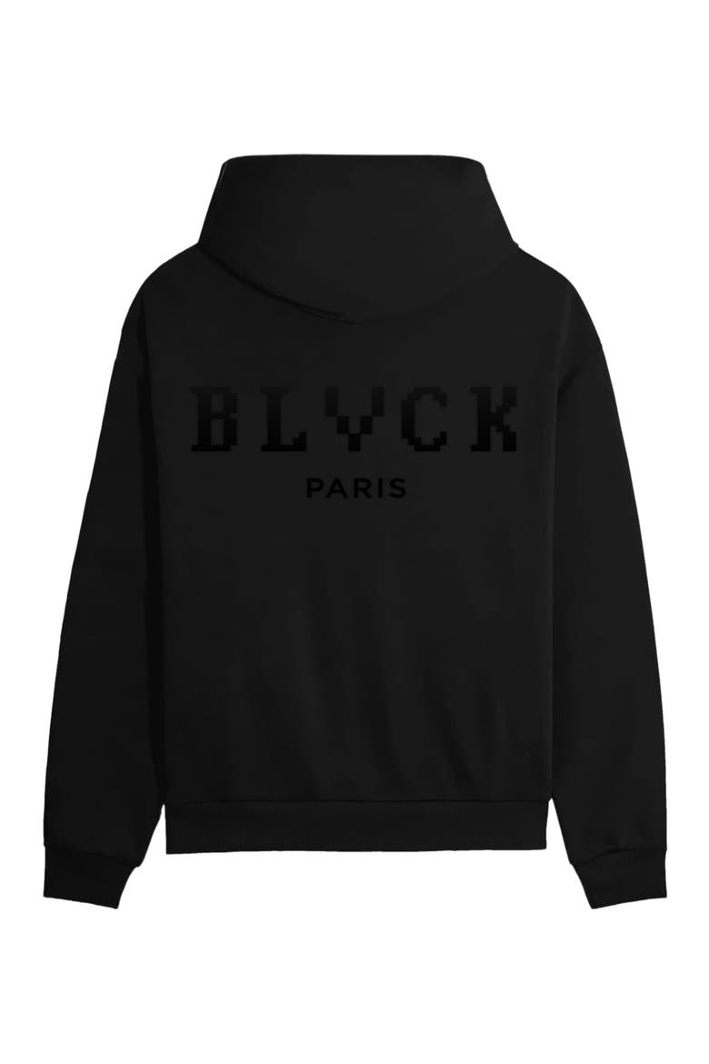Blvck x Memeland Essential Hoodie, Alternate, color, Black