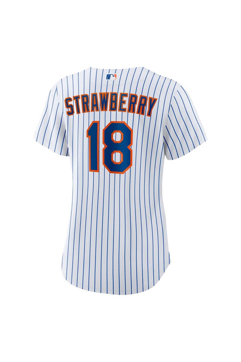 Women's Nike Darryl Strawberry White New York Mets Home Replica Player Jersey, Alternate, color, White