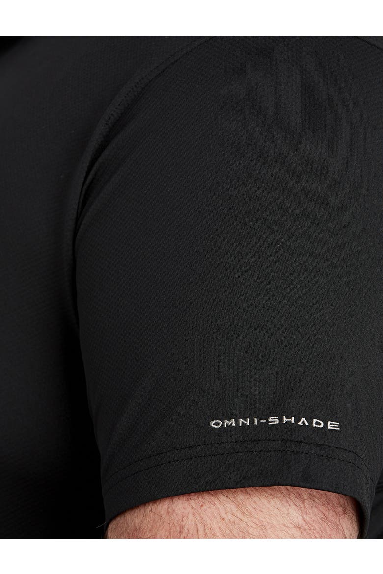 Big & Tall Low Drag Offshore Polo Shirt, Alternate, color, BLACK