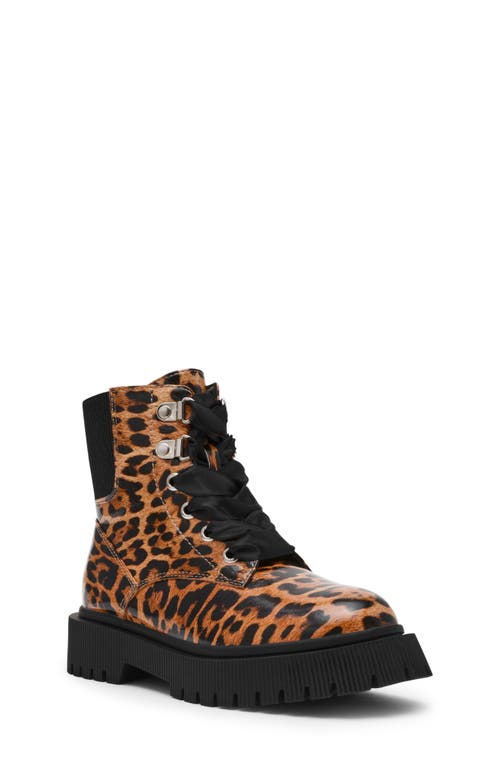Dolce Vita Dv By Kids' Chrystal Lace-up Boot In Animal Print