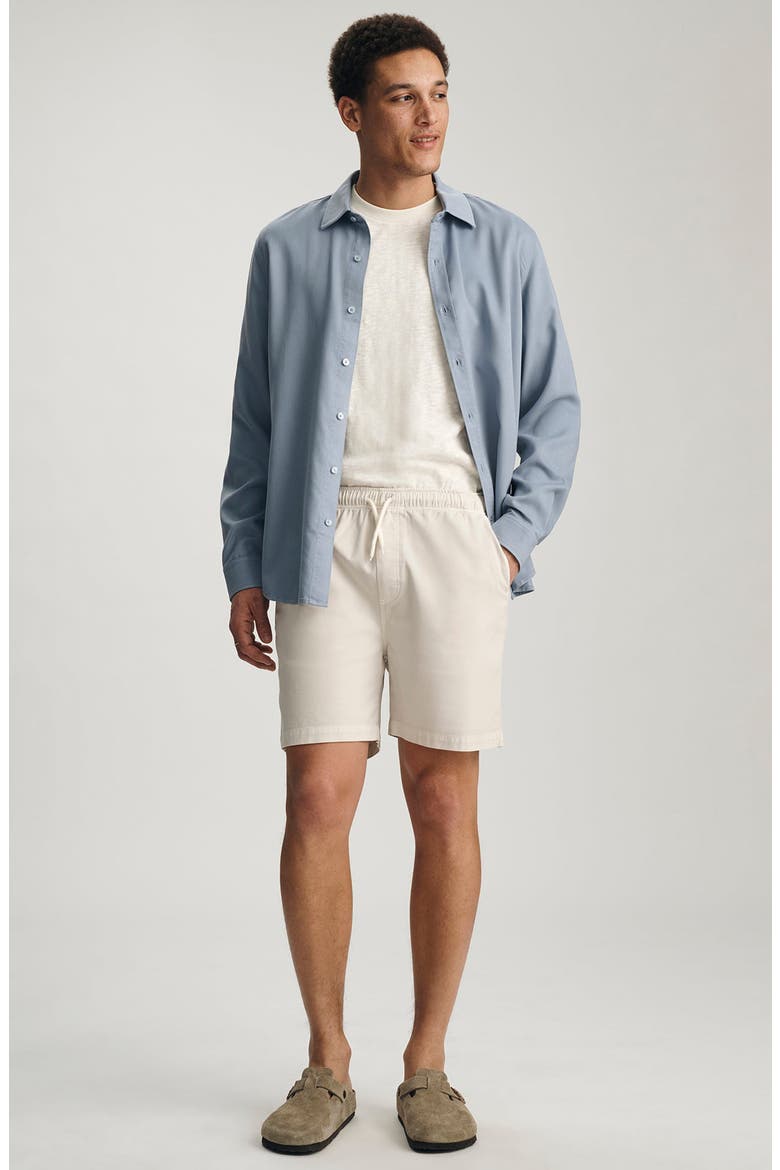 Woven Drawstring Shorts, Alternate, color, LUNAR ROCK