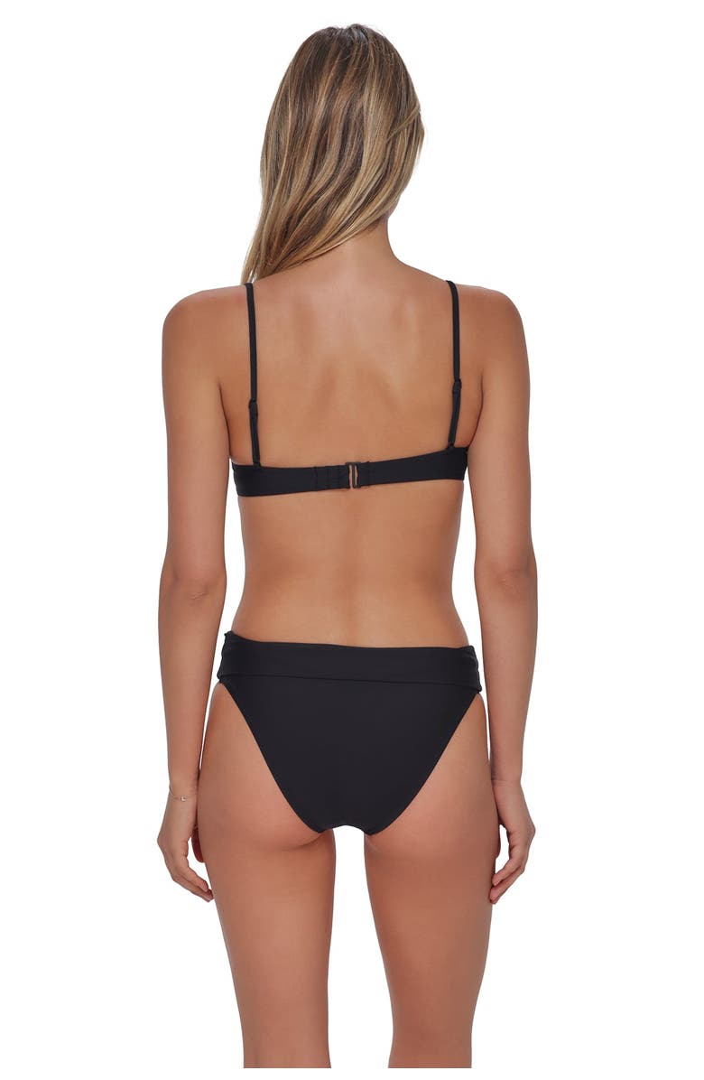 Swim Systems Jolene Underwire Bikini Swimsuit Top, Alternate, color, Black