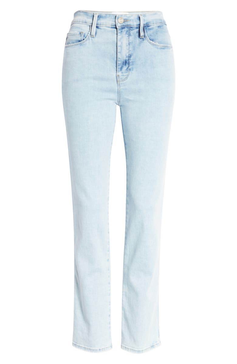 FRAME Le Sylvie Slender Straight Leg Jeans, Alternate, color, 