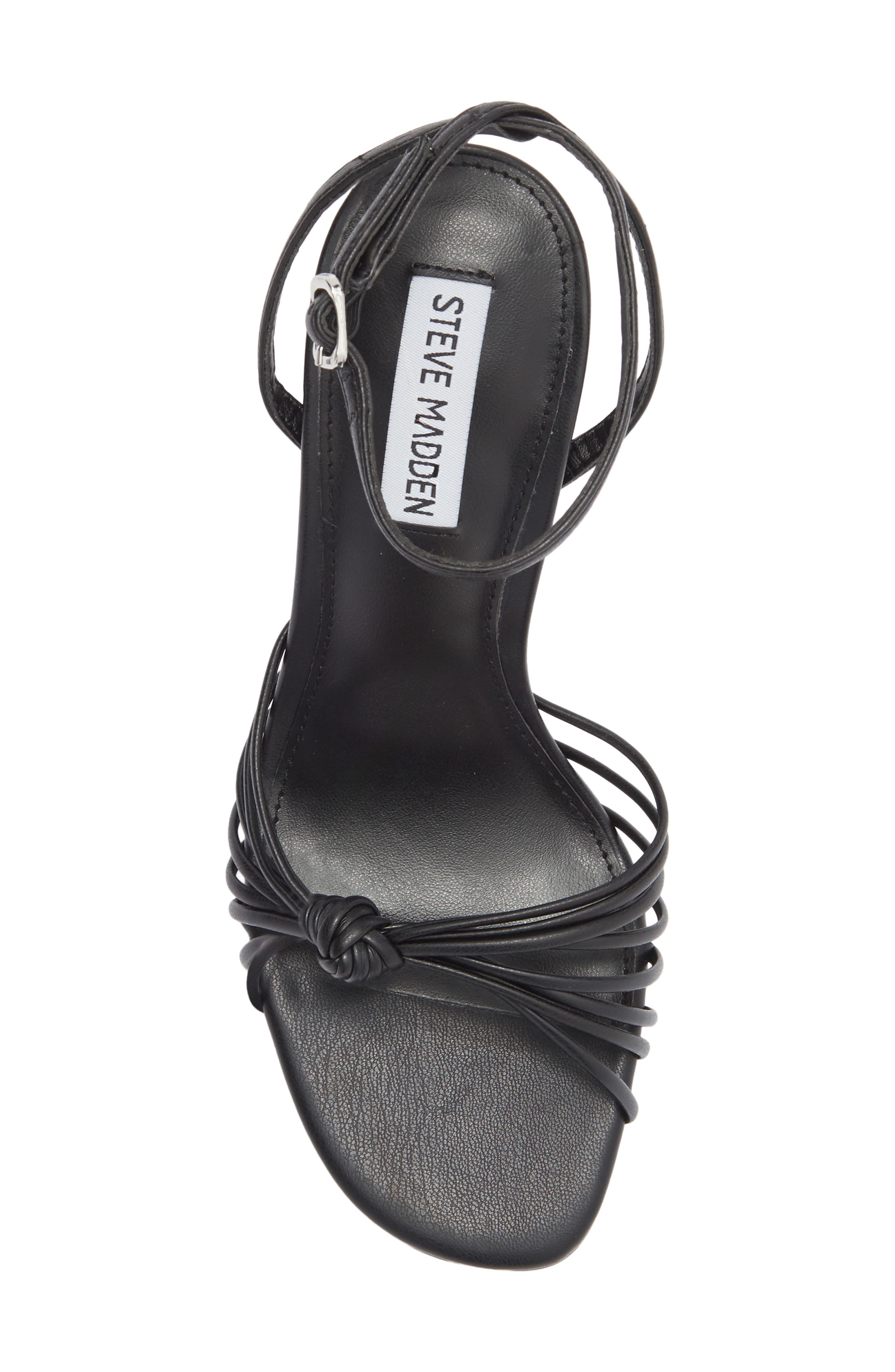 Steve Madden Tracy Ankle Strap Sandal, Alternate, color, Black