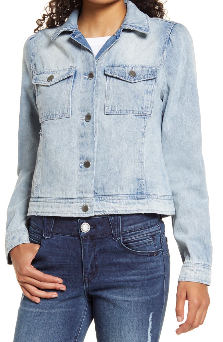 Wit & Wisdom Denim Jacket, Alternate, color, 