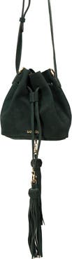 SABANDIJA Lechuza Suede Crossbody Bag