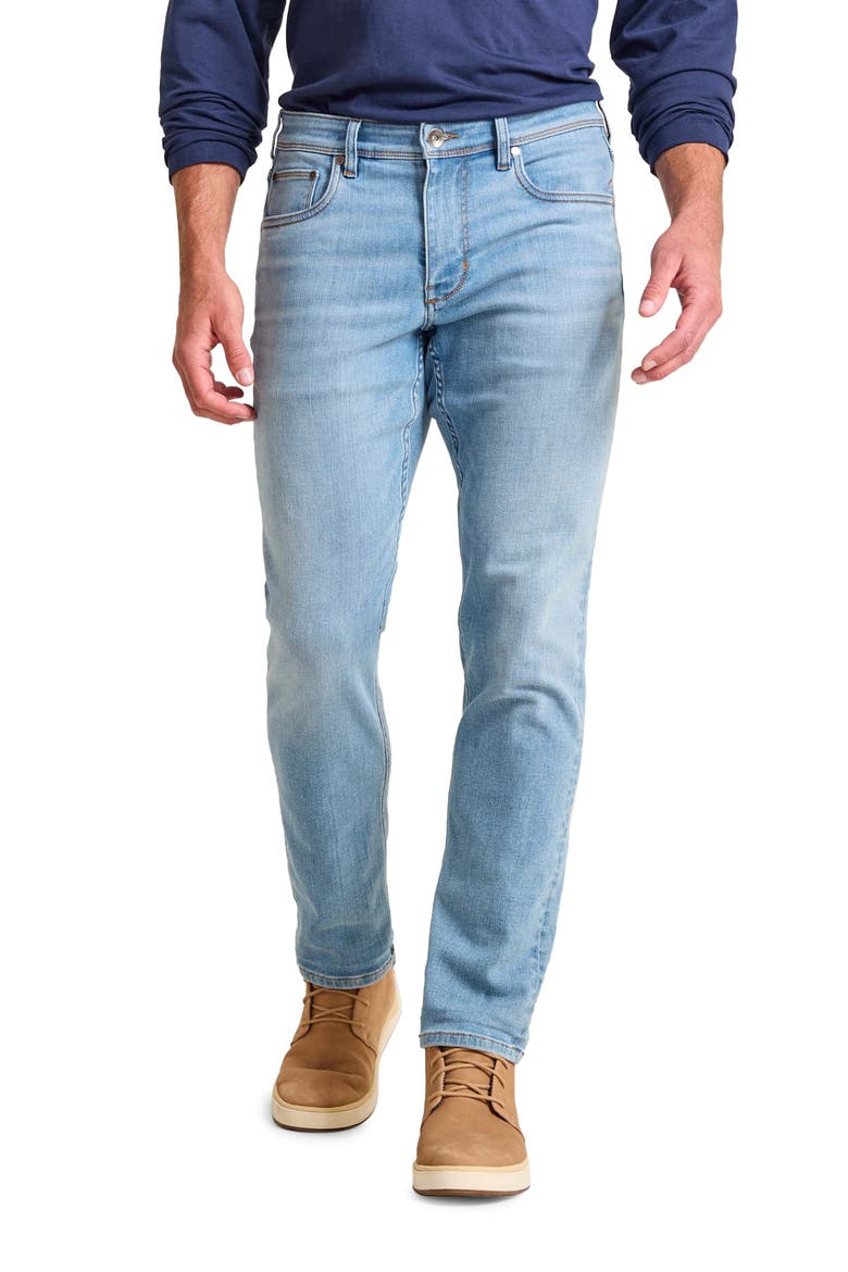 Indigo Palms™ Straight Leg Jeans, Main, color, MEDIUM INDIGO