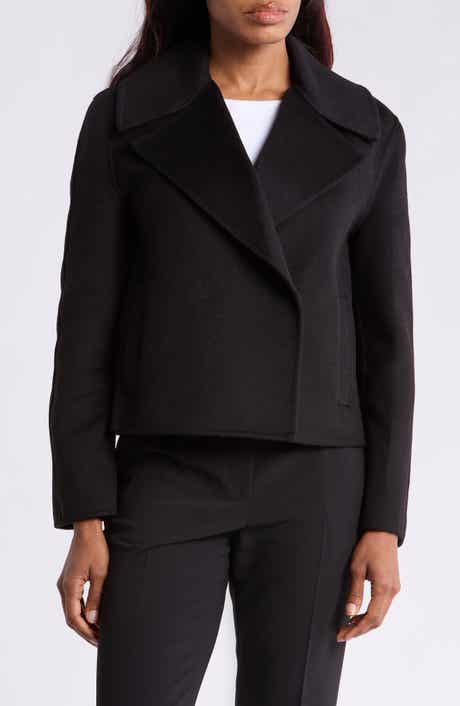 Winsome Cropped Double Face Coat