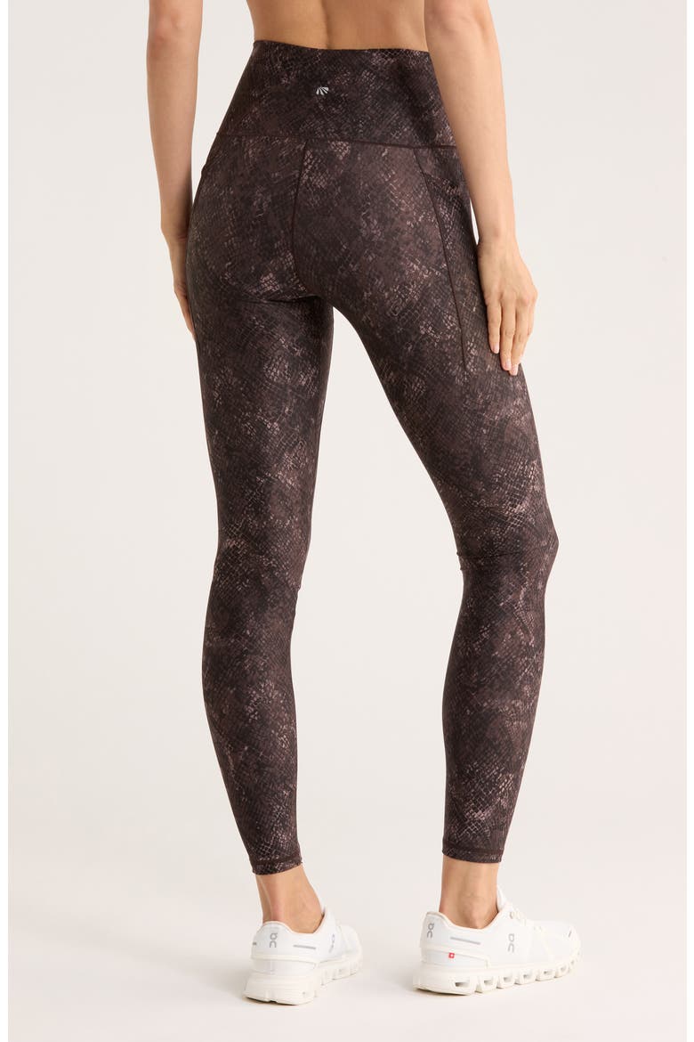 Kelly Performance Leggings, Alternate, color, BLACK COFFEE SNAKE SKIN