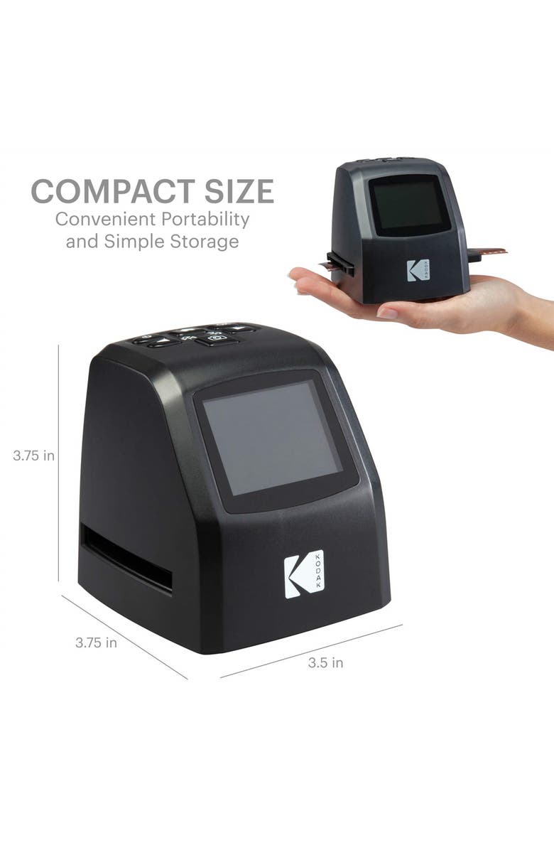 Kodak Mini Digital Film & Slide Scanner, Alternate, color, Black