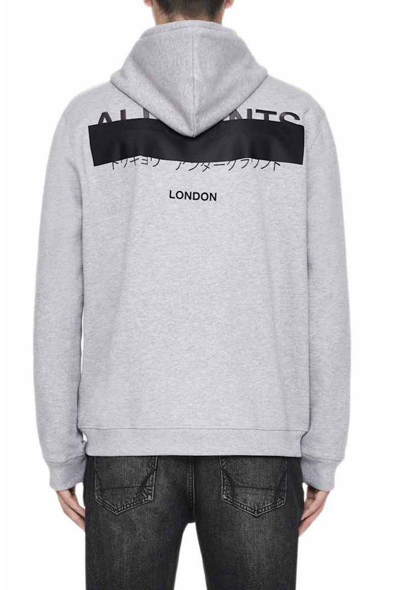 Redact Zip Hoodie, Alternate, color, GREY MARL