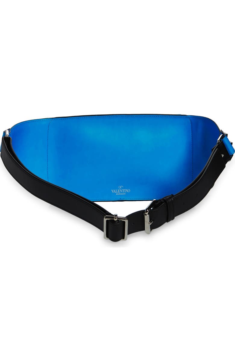 Valentino Garavani Valentino VLTN Logo Leather Belt Bag, Alternate, color,