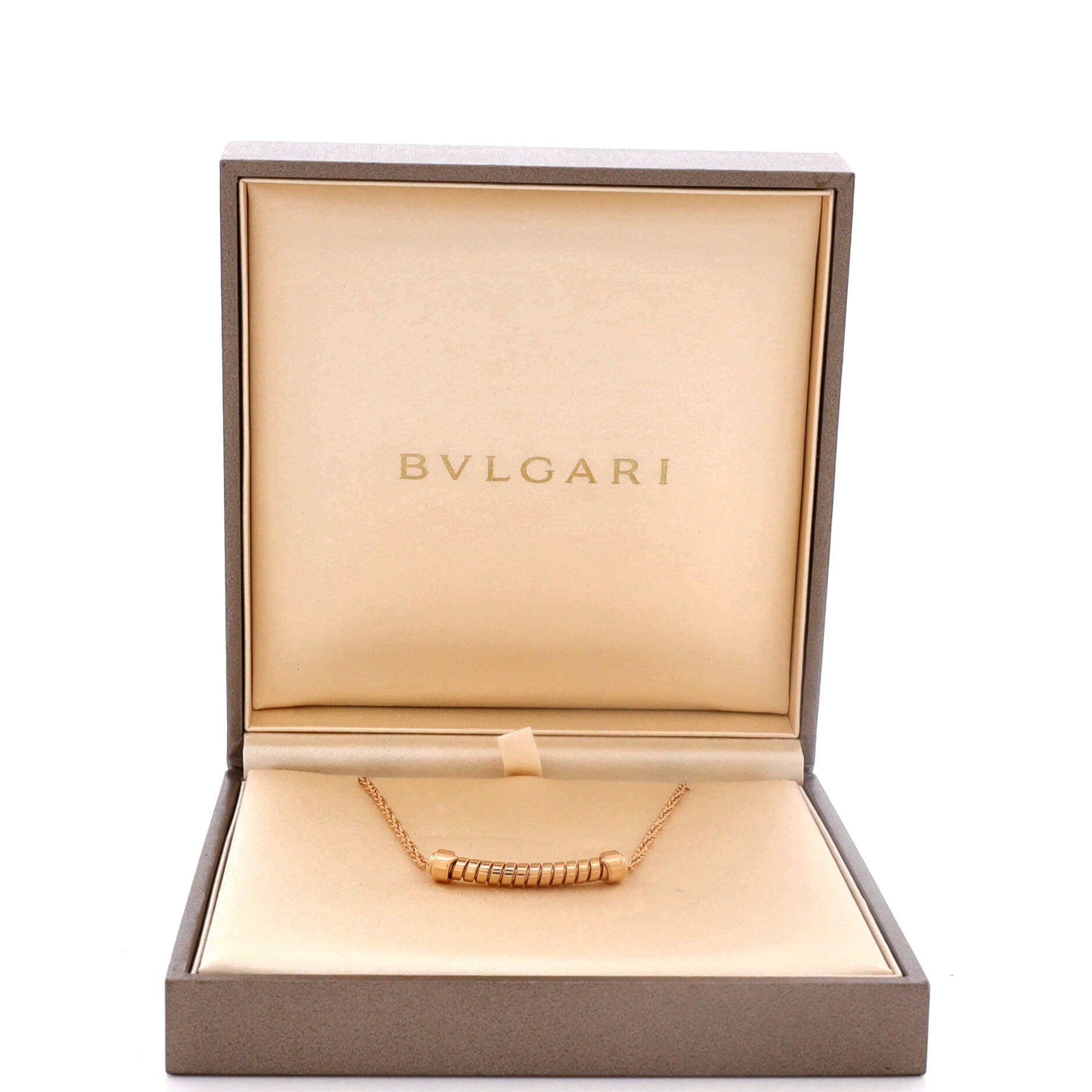 Tubogas Pendant Necklace 18K Rose Gold, Alternate, color, Metallic Gold