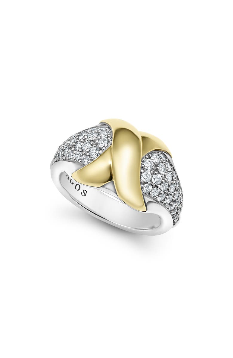 LAGOS Embrace X Diamond Ring, Main, color,